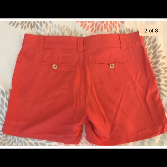 Banana Republic Linen Utility Shorts size 6 - Picture 2 of 3